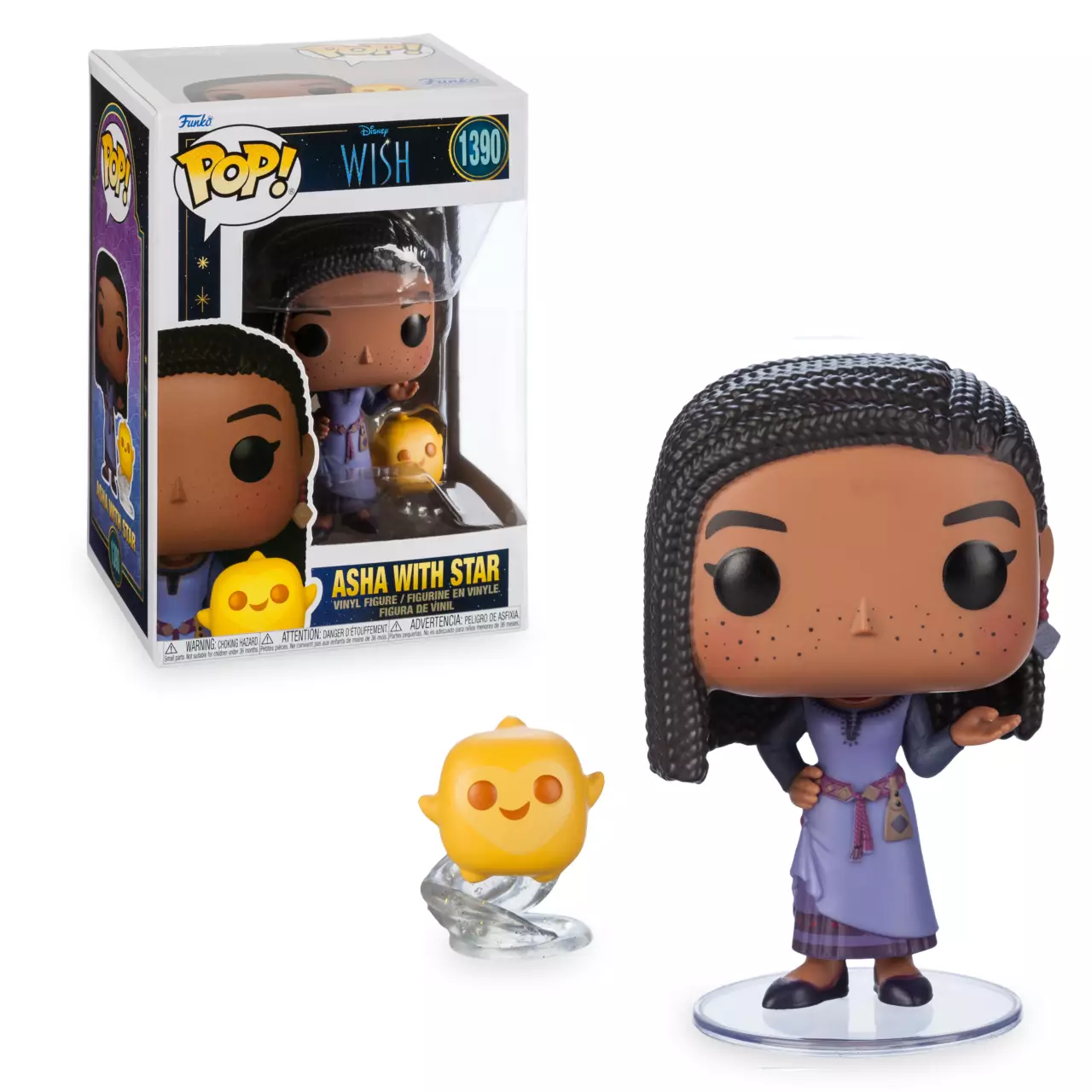 Asha with Star Funko Pop! – Disney's Wish