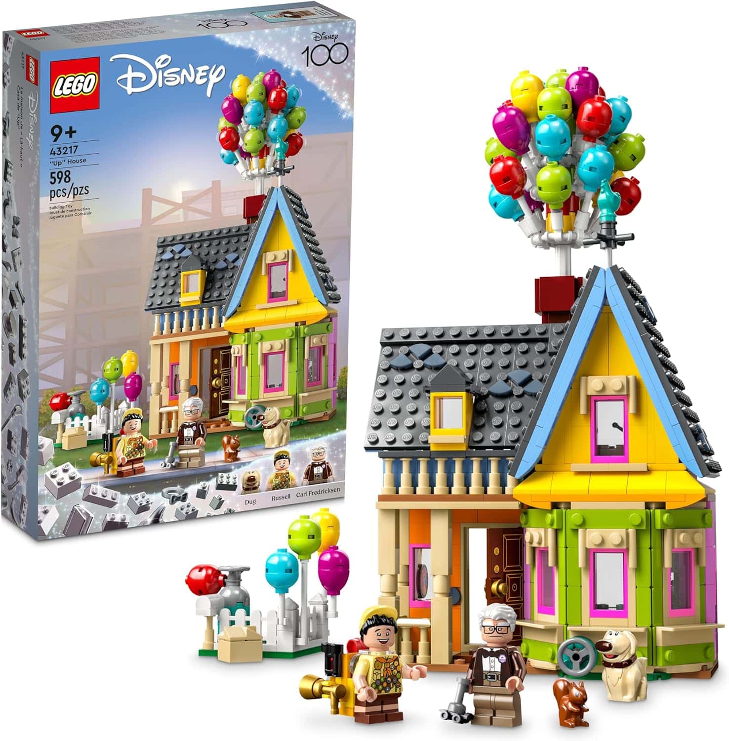 LEGO Disney Pixar UP House Set 43217 Disney 100