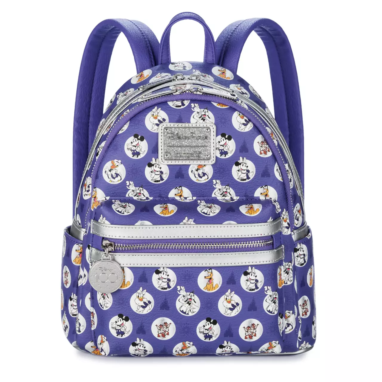 Mickey Mouse and Friends Loungefly Mini Backpack – Disney Parks – Disney100