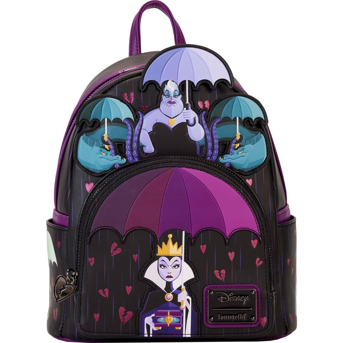 Disney Villains Curse Your Hearts Loungefly Mini-Backpack