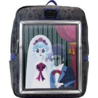 Haunted Mansion Black Widow Bride Lenticular Loungefly Mini-Backpack