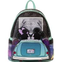 Mickey and Minnie Date Night Drive-In Loungefly Mini-Backpack