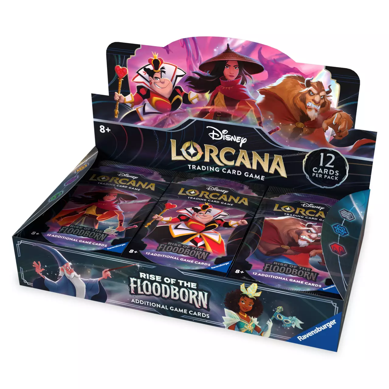 Rise of the Floodborn Booster Tray Disney Lorcana Trading Card Game by Ravensburger