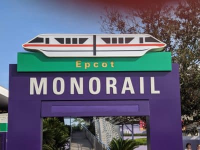 Disney World Monorail