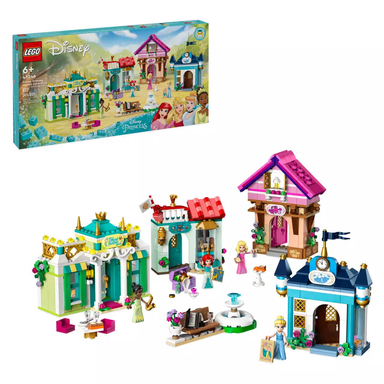 LEGO Disney Princess Market Adventure 43246