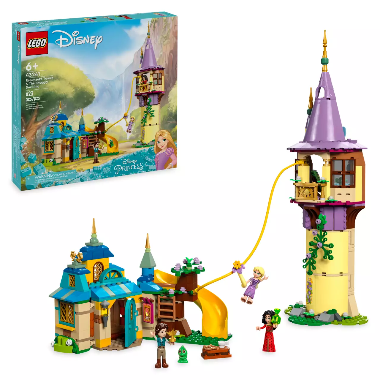 LEGO Disney Rapunzel's Tower & The Snuggly Duckling 43241 – Tangled