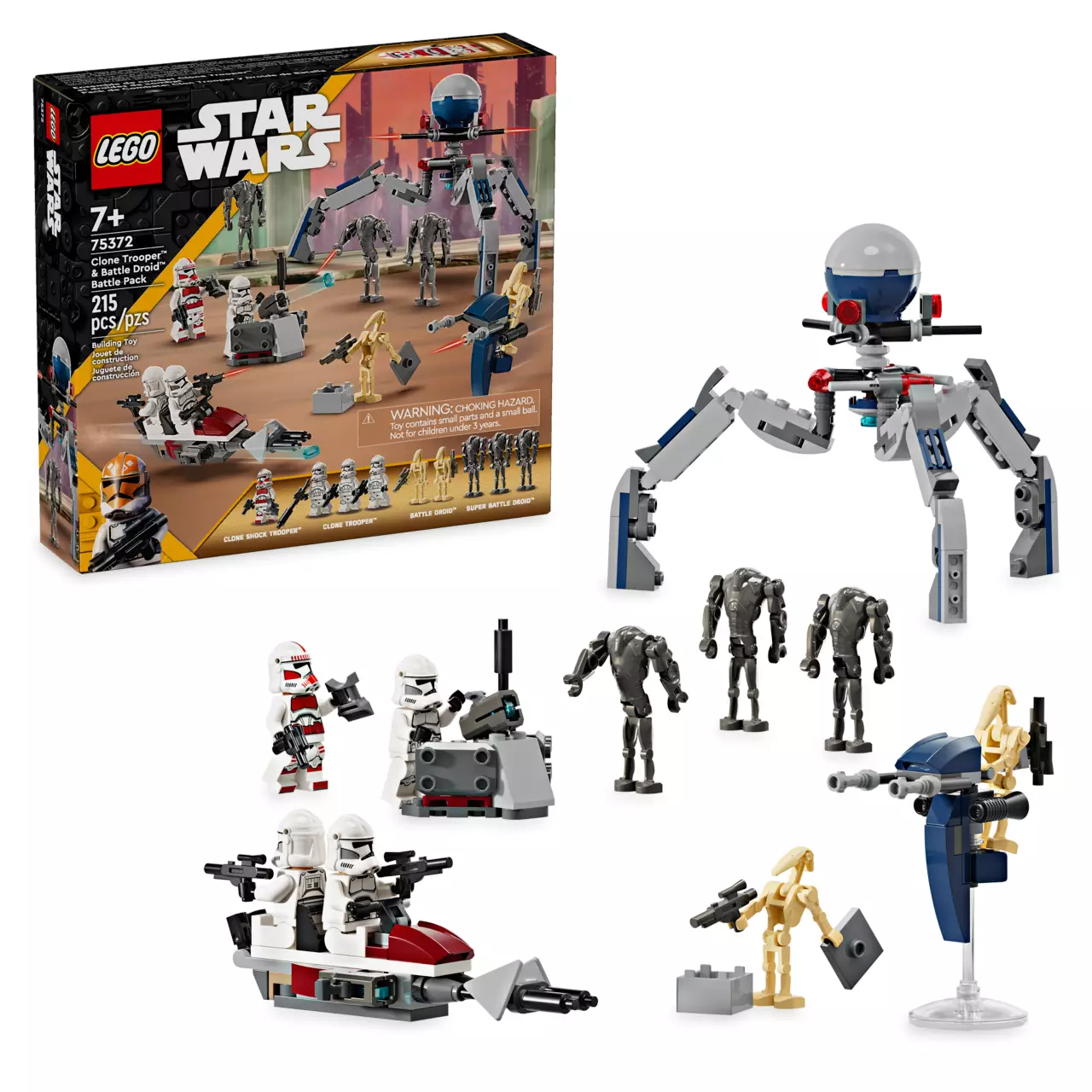 LEGO Star Wars Clone Trooper & Battle Droid Battle Pack 75372