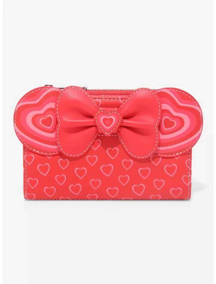 Minnie Mouse Hearts Ears Loungefly Wallet