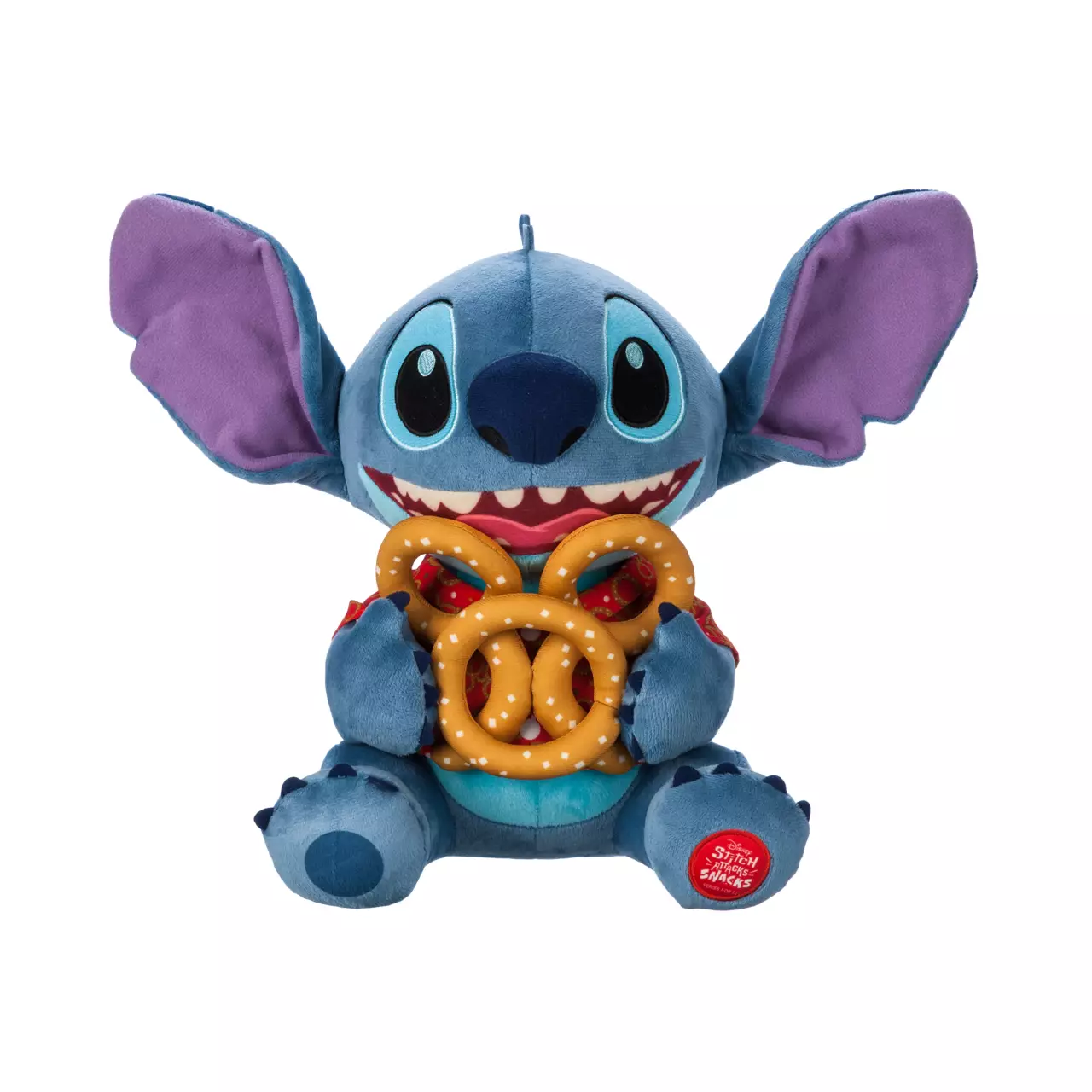 Stitch Attacks Snacks Plush – Pretzel