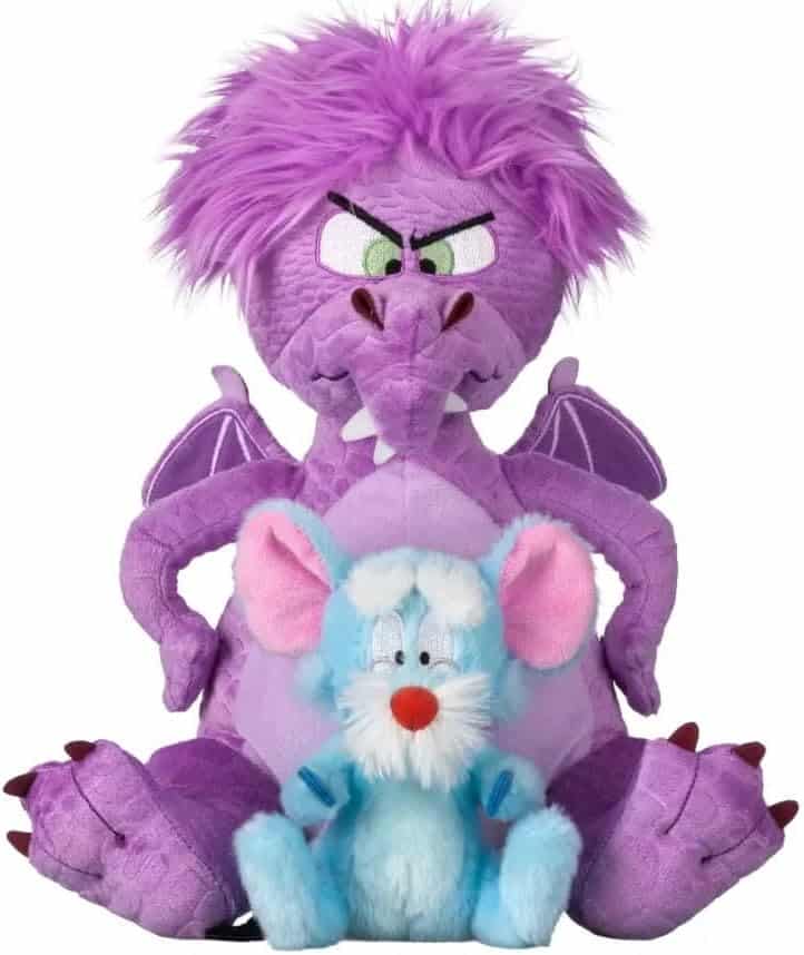 The Sword in The Stone Merlin and Mad Madam Mim Plush Set