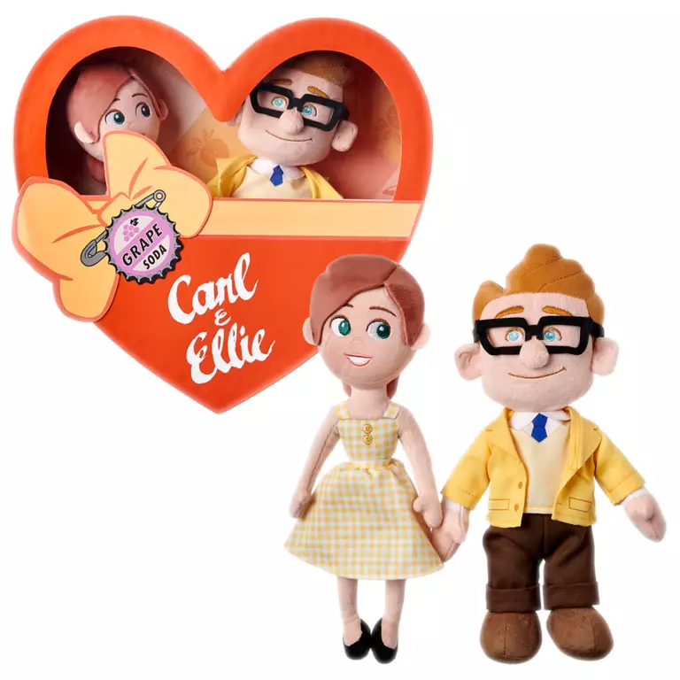 Up Carl & Ellie Valentine's Day Plush Set