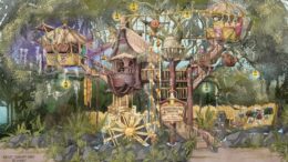 Adventureland Treehouse disneyland 1