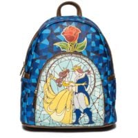 Beauty and the Beast Stained-Glass Window Mini-Backpack