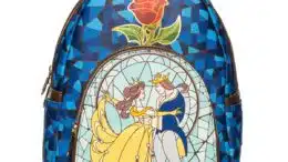 Beauty and the Beast Stained-Glass Window Mini-Backpack