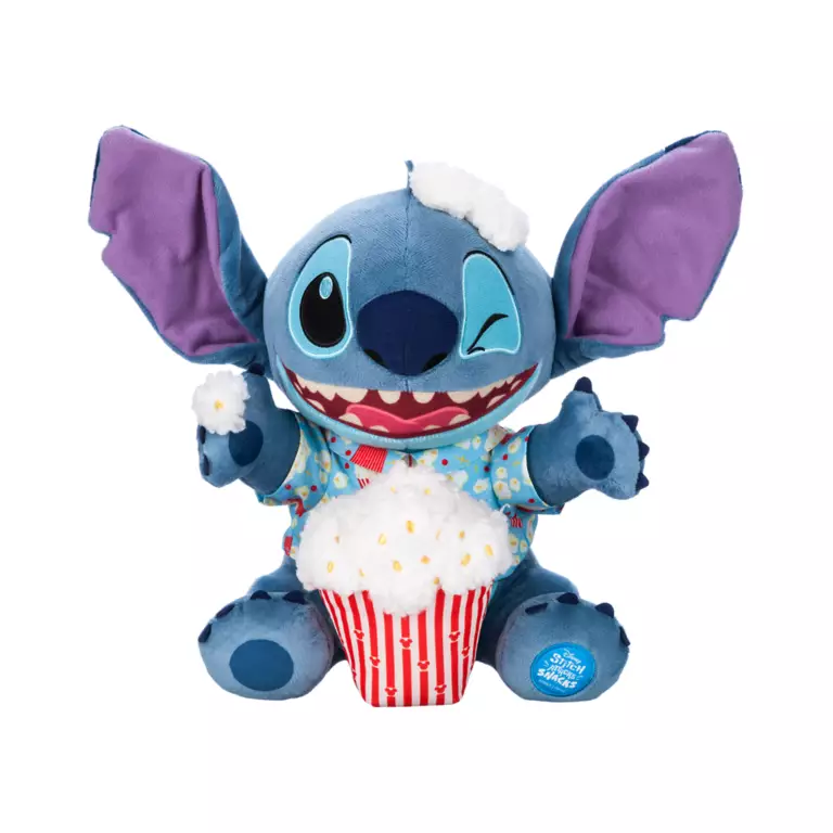 Stitch Attacks Snacks Plush – Popcorn