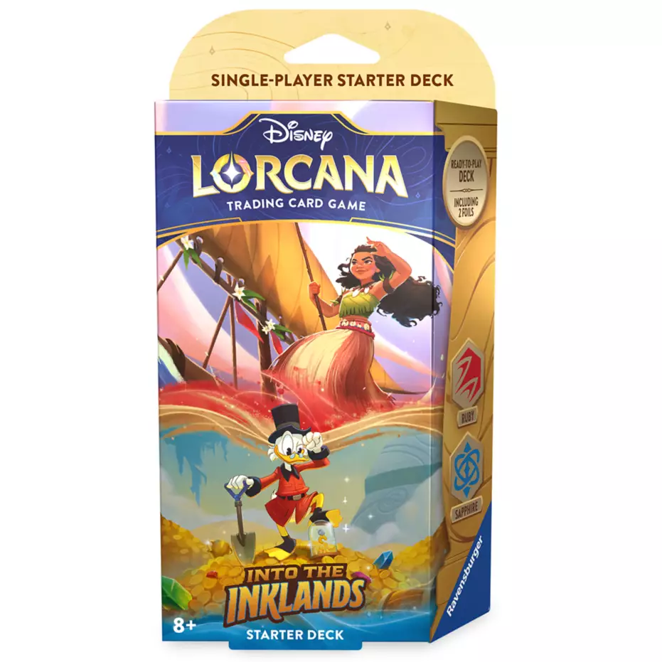 Disney Lorcana – Into the Inklands – Starter Deck – Moana and Scrooge McDuck