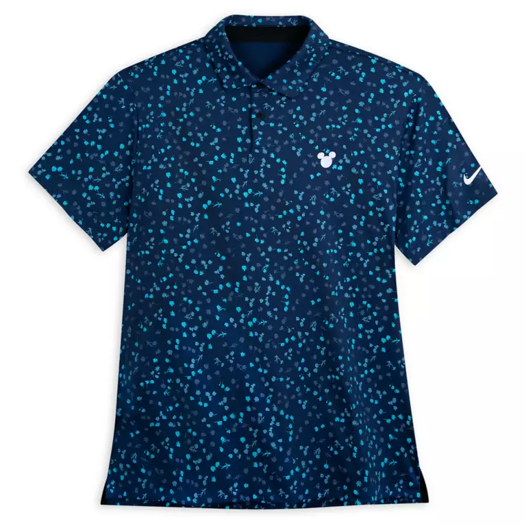 Mickey Mouse Icon Floral Nike Men's Polo Shirt