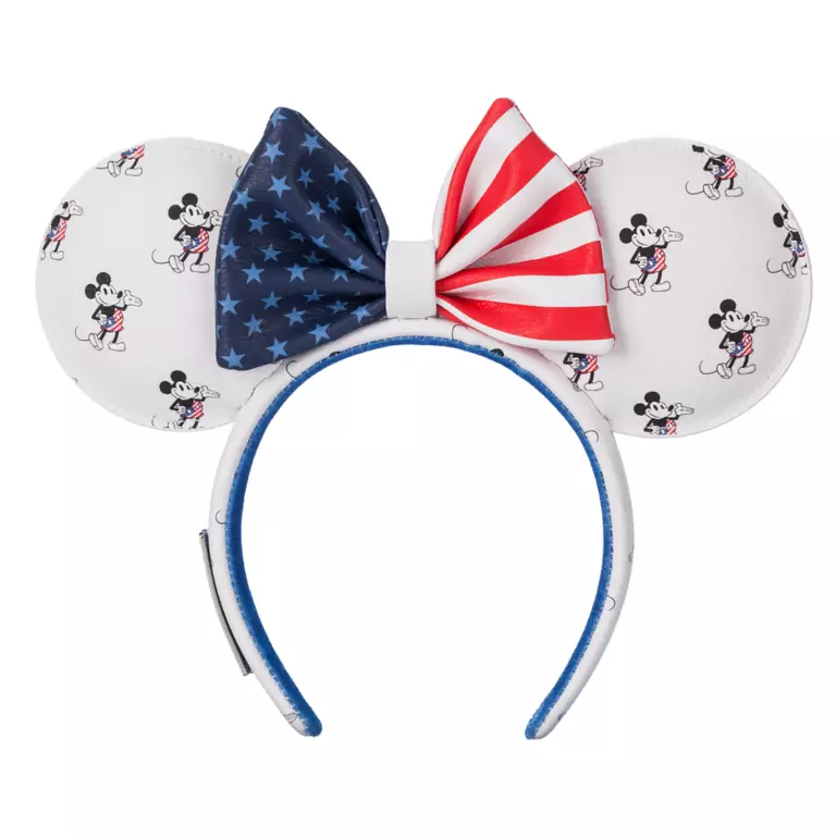 Mickey and Minnie Mouse Americana Loungefly Ears