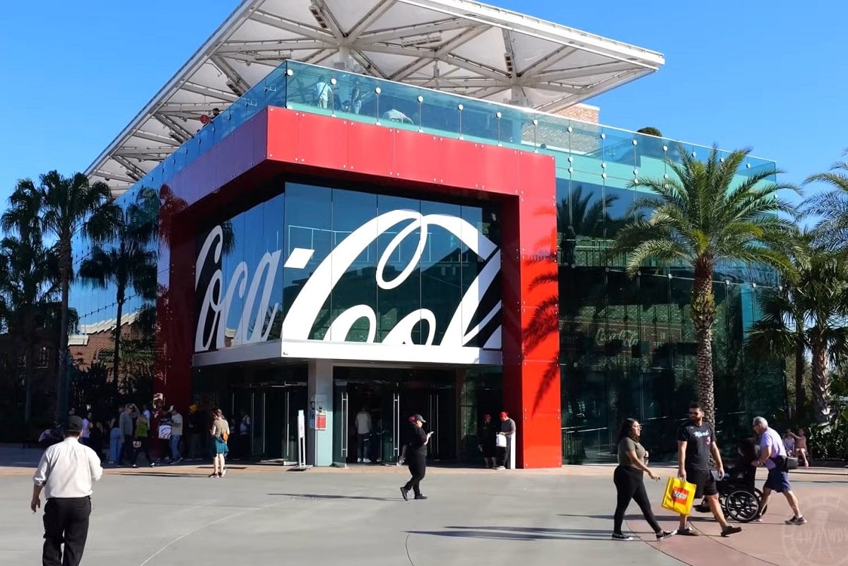 Coca-Cola Store Rooftop Beverage Bar disney springs