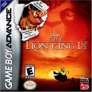 Disney's The Lion King 1½ video game