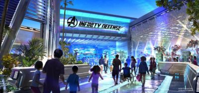 Avengers Infinity Defense disneyland