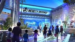 Avengers Infinity Defense disneyland