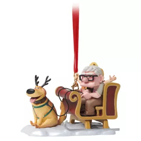 Carl, Russell, and Dug Sketchbook Ornament – Up