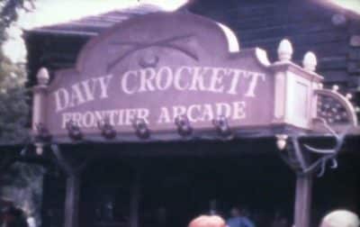 Davy Crockett Arcade disneyland