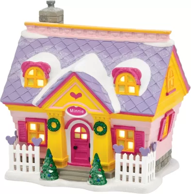 Department 56 Disney Village Minnie's House