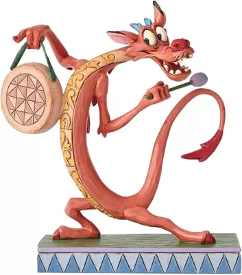 Disney Traditions by Jim Shore Mushu Stone Resin, 4.5” Figurine