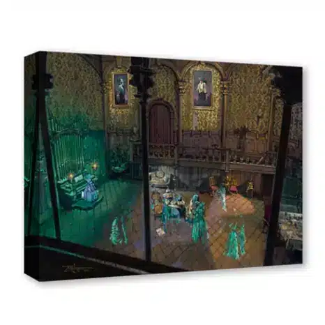 The Haunted Mansion ''Foolish Mortals'' Gallery Wrapped Canvas by Rodel Gonzalez