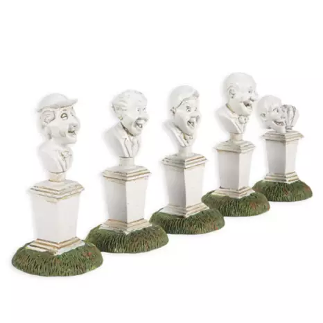 The Haunted Mansion Singing Busts Miniature Set by Department 56