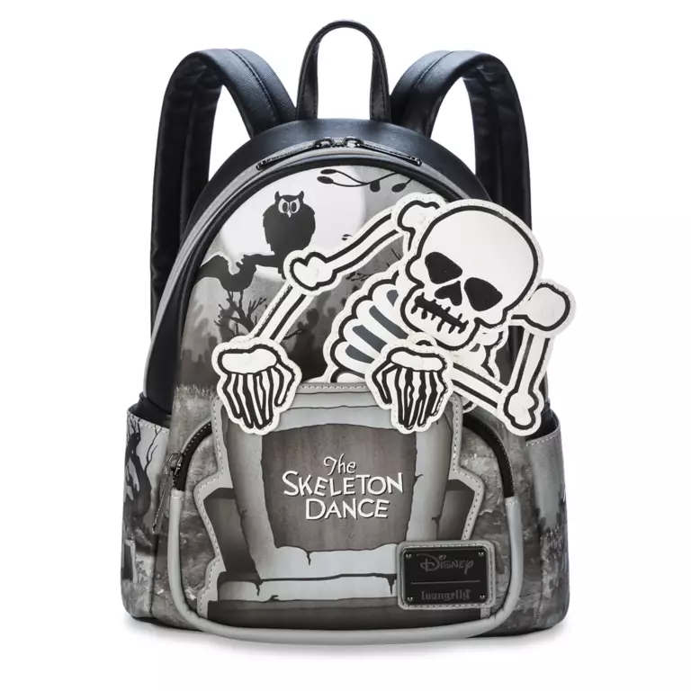 The Skeleton Dance Glow-in-the Dark Loungefly Mini Backpack