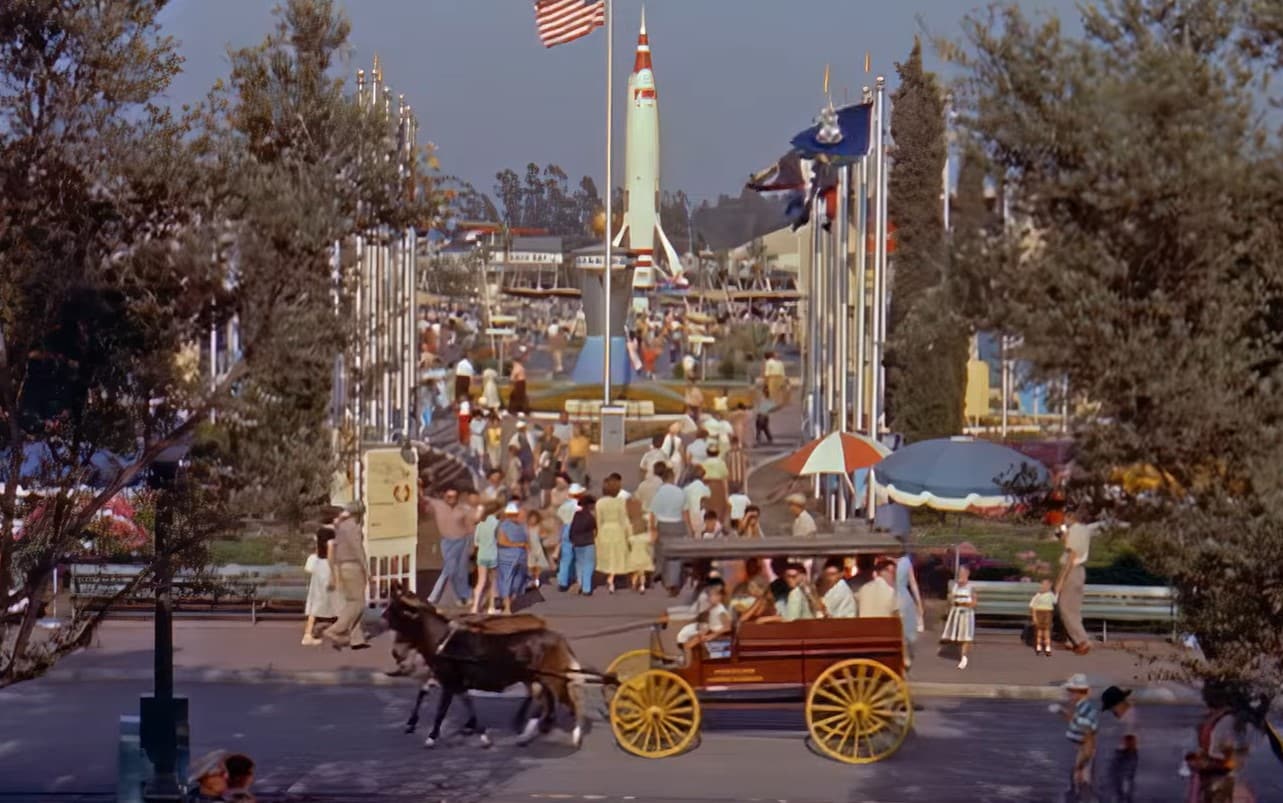 avenue of the flags disneyland