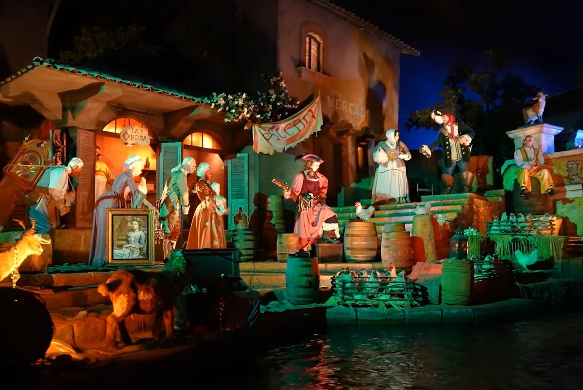 pirates of the caribbean disneyland