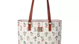 Disney Dogs ''Santa Paws'' Dooney & Bourke Tote Bag