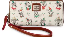 Disney Dogs ''Santa Paws'' Dooney & Bourke Wristlet Wallet