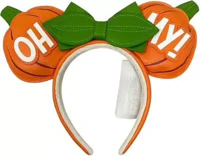 Disney Pumpkin Minnie Mouse Oh My Ears Headband