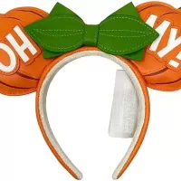 Disney Pumpkin Minnie Mouse Oh My Ears Headband