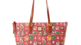 Mickey Mouse Family Christmas Dooney & Bourke Tote Bag