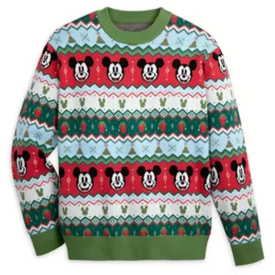 Mickey Mouse Holiday Sweater for Adults