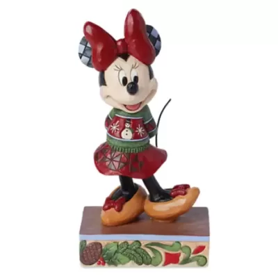 Minnie Mouse ''Holiday Ready'' Figure by Jim Shore