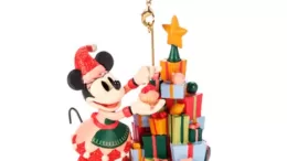 Minnie Mouse Holiday Sketchbook Ornament