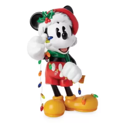 Santa Mickey Mouse Holiday Big Figure by Enesco