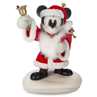 Santa Mickey Mouse Holiday Figure