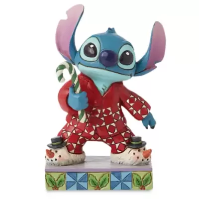 Stitch ''Christmas Morning'' Figure by Jim Shore – Lilo & Stitch