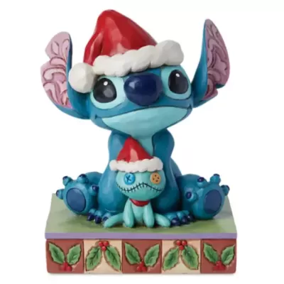 Stitch and Scrump ''Christmas Buddies'' Figure by Jim Shore – Lilo & Stitch