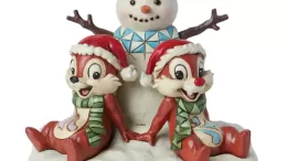 Chip 'n Dale ''Snow Much Fun'' Figure by Jim Shore