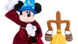 Sorcerer Mickey Mouse and Magic Broom Plush Set – Fantasia 85th Anniversary