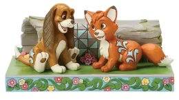 Todd and Copper ''An Unlikely Friendship'' Figure by Jim Shore